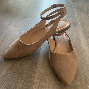 Pointed Toe Flat Suede Shoes